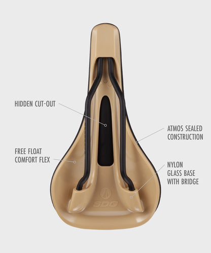 SDG Bel Air V3 Lux-Alloy Saddle Black / Olive