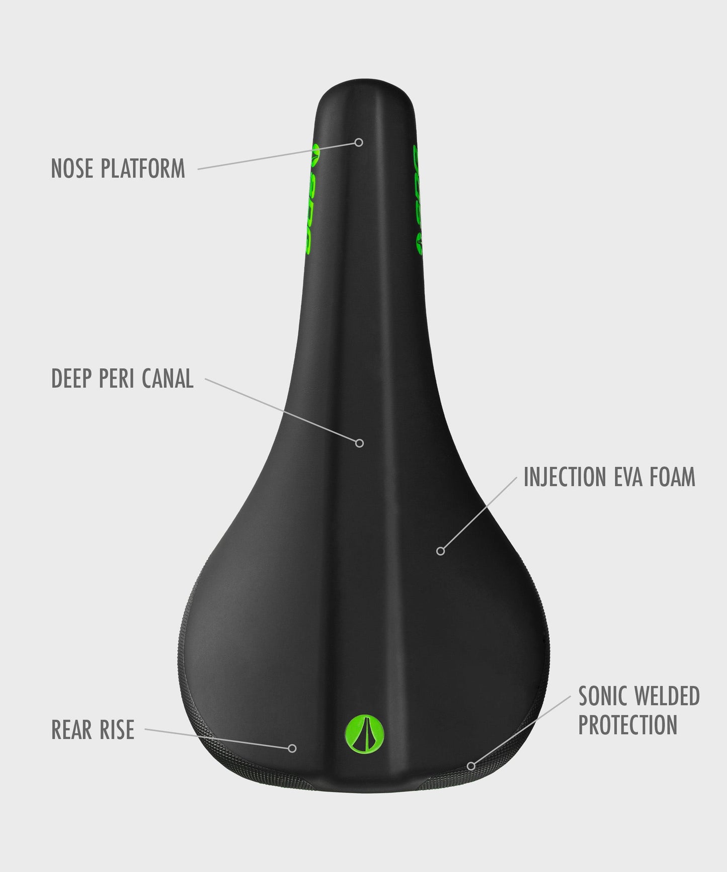 SDG Bel Air V3 Lux-Alloy Saddle Black / Olive