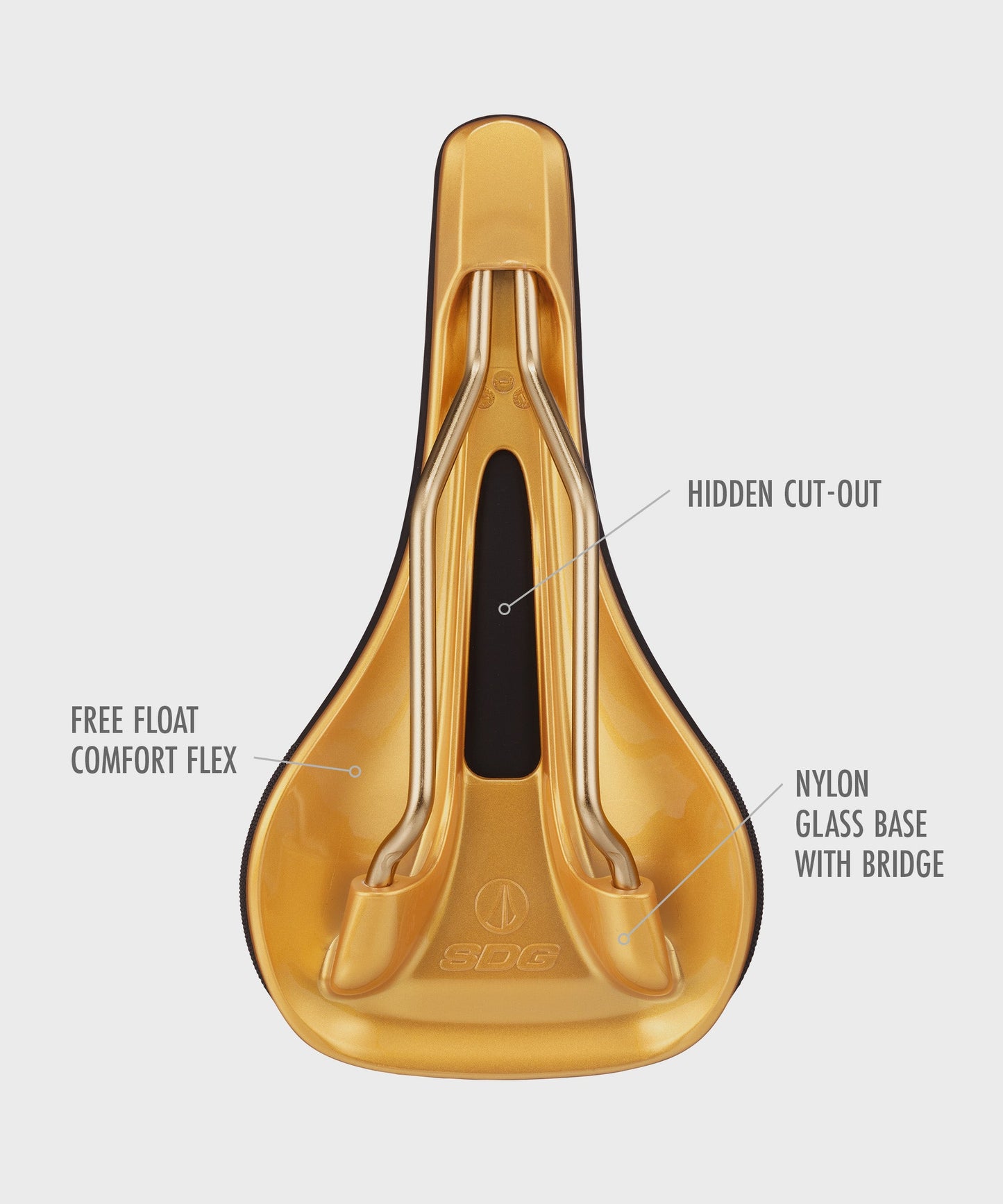 SDG Bel Air V3 Lux-Alloy Saddle Black / Olive