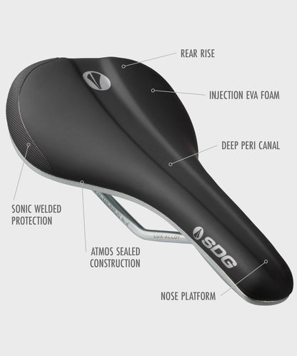 SDG Bel Air V3 Lux-Alloy Saddle Black / Olive