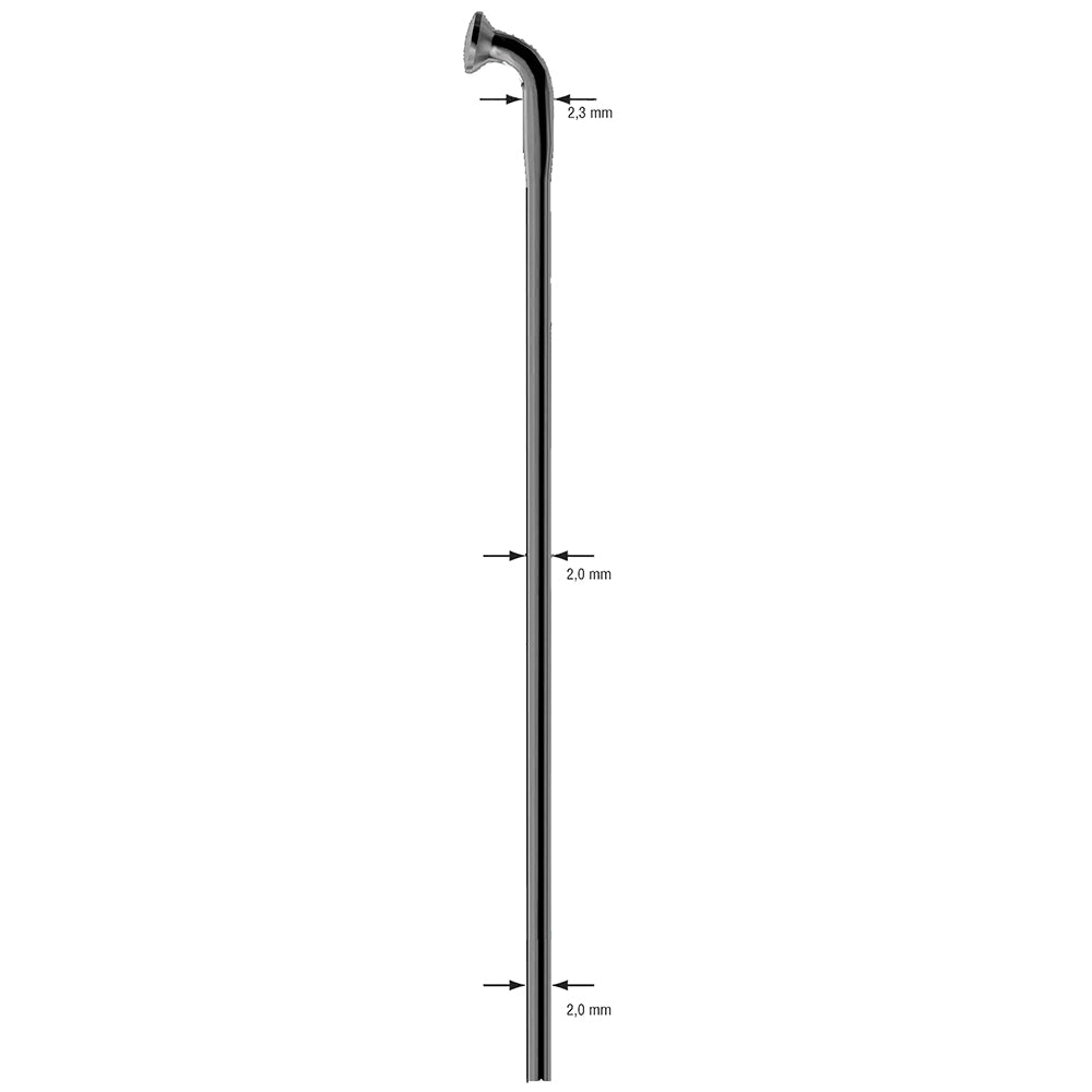 Sapim Strong Black J-Bend Uncut Spokes (500)