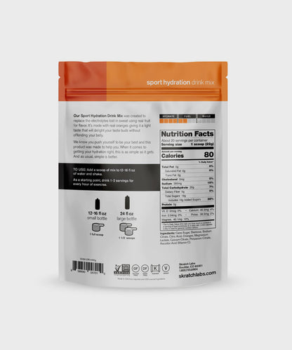 Skratch Labs Sport Hydration Mix Bags - 20 Servings - Raspberry Limeade