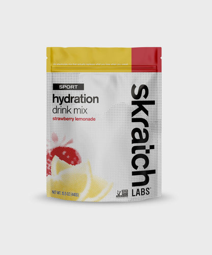 Skratch Labs Sport Hydration Mix Bags - 20 Servings - Strawberry Lemonade