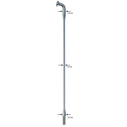 Sapim Laser Silver Spokes