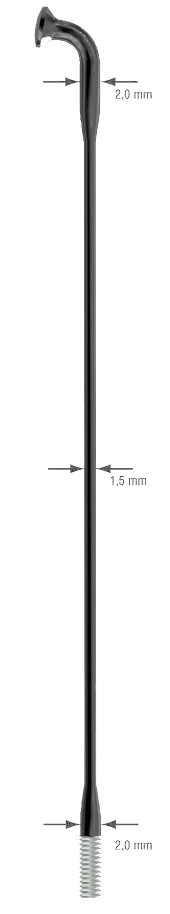 Sapim Laser Black Spokes