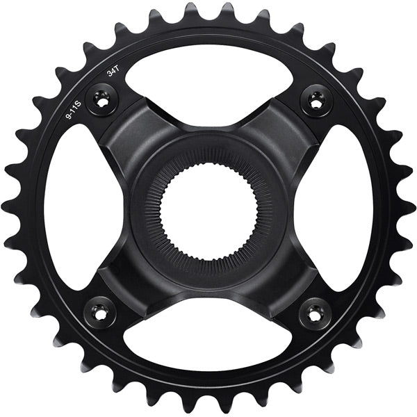 Shimano STEPS SM-CRE70-B 11/10/9spd single chainring 34T w/o chainguard chainline 53mm