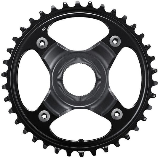 Shimano STEPS SM-CRE80-B 11/10spd DCE single chainring 34T w/o c/guard, chain line 55mm