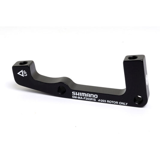 Shimano Disc adapter for post mount calliper, for I/Std fork, for 203mm rotor