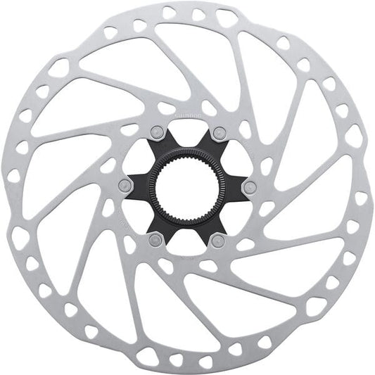 Shimano STEPS SM-RT64 Steps Center Lock disc rotor, internal lockring with magnet, 203 mm