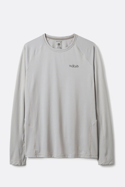 Sonic LS Tee - Light Zinc