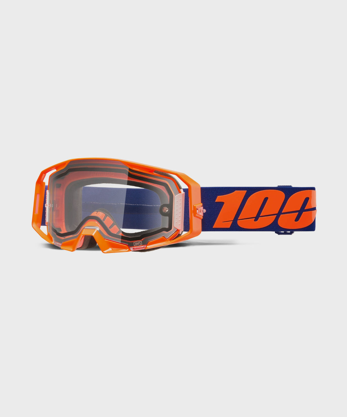 100% ARmatic Enduro Moto Dual Pane Goggle Neon Orange