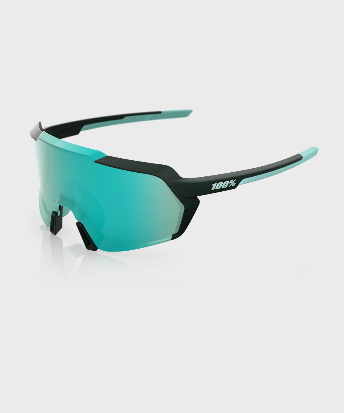 100% Korbin Glasses Gloss Black / HiPER Silver