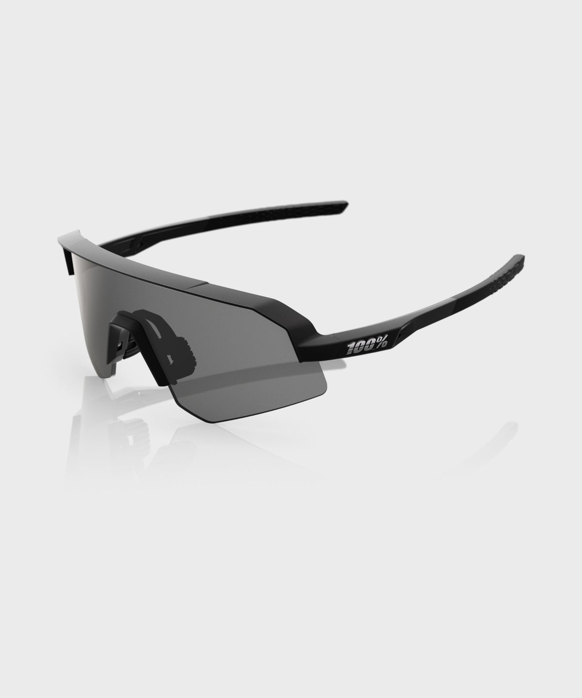 100% Slendale SL Glasses Matte Black / Smoke Lens