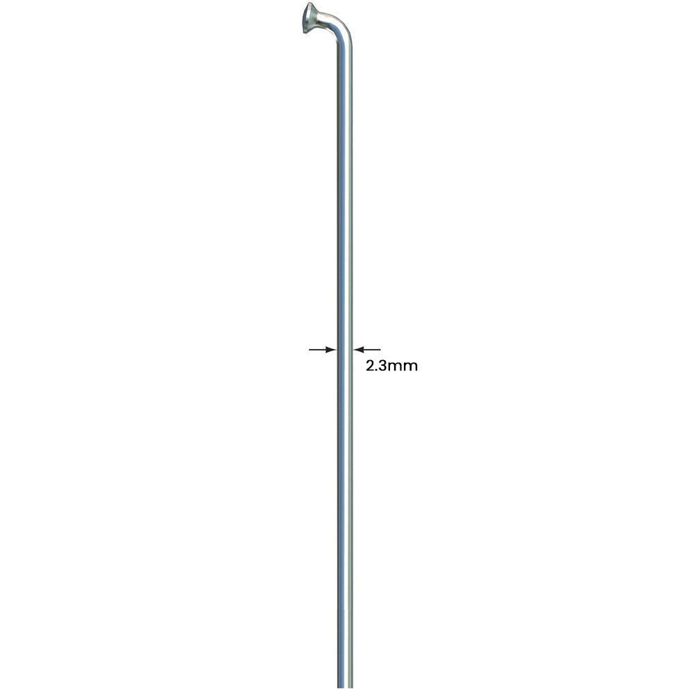 Sapim Leader 13g Silver J-Bend Packs