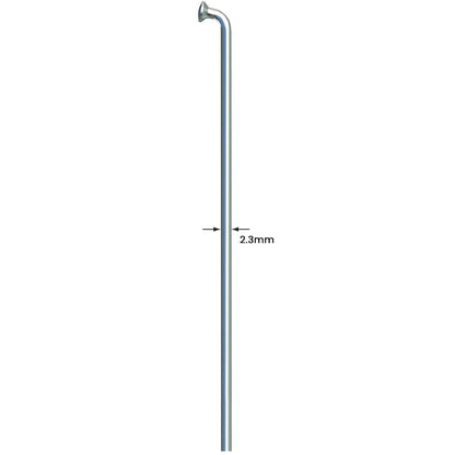 Sapim Leader 13g Silver J-Bend Packs