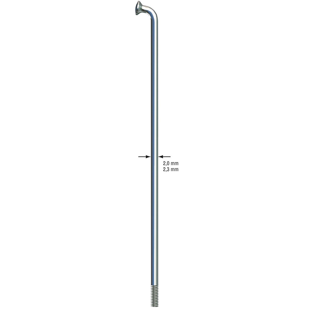 Sapim Leader Silver Spokes