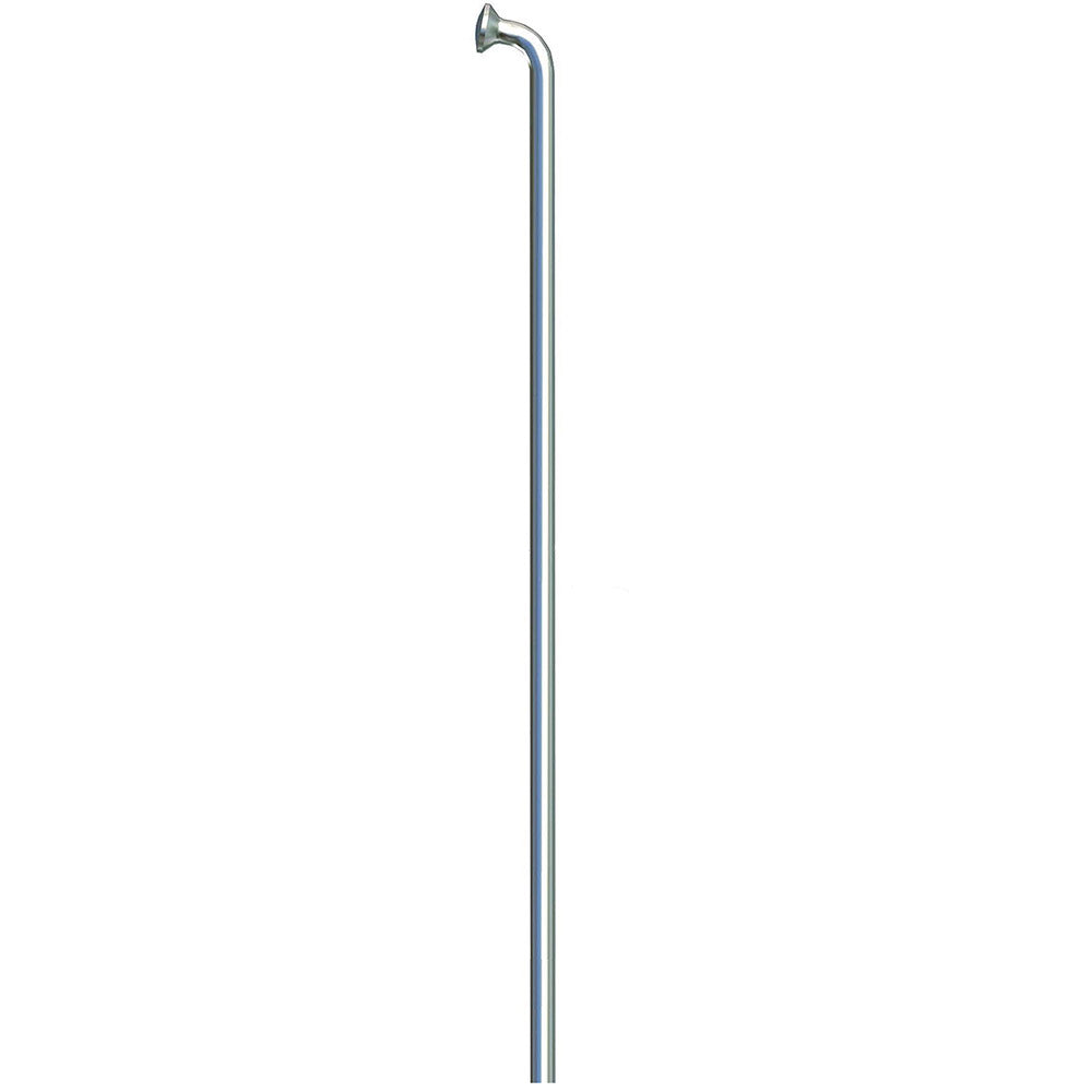Sapim Leader 13g Silver J-Bend Cut/Threaded Spokes