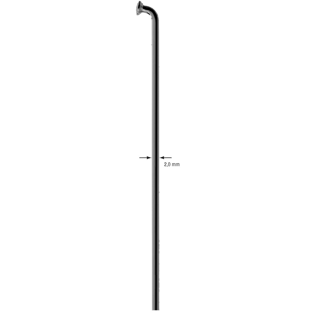 Sapim Leader Black J-Bend Uncut Spokes (500)