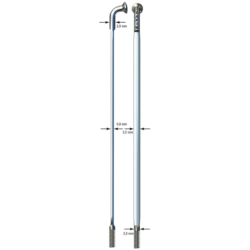 Sapim CX-Ray Silver Spokes