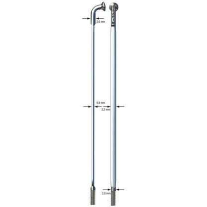 Sapim CX-Ray Silver Spokes