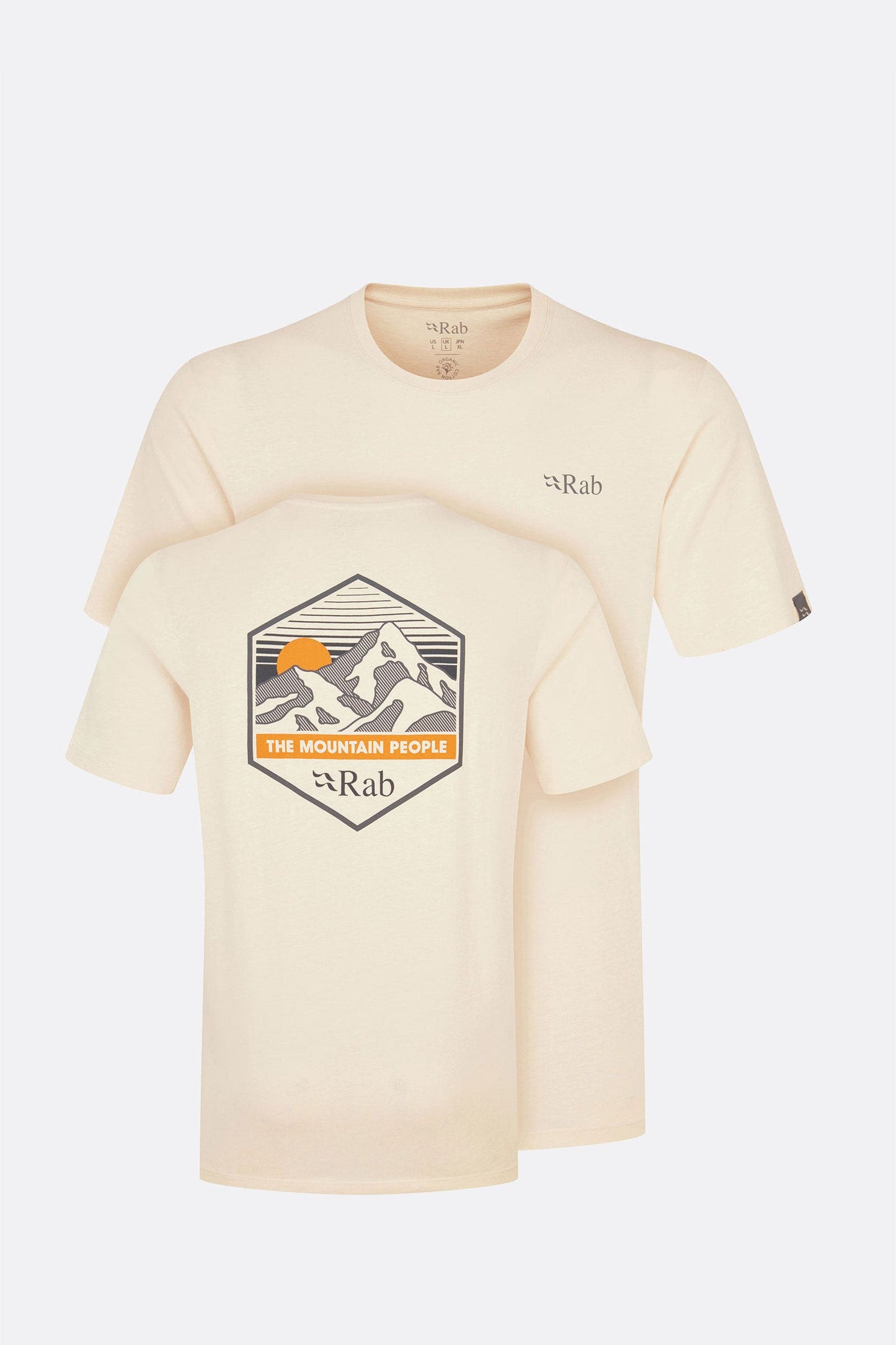 Stance Mountain Peak Tee - Ecru