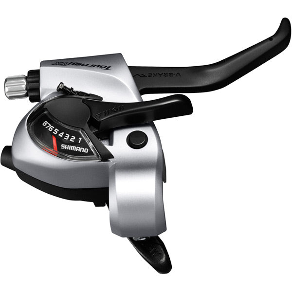 Shimano Tourney / TY ST-TX800 Tourney TX STI lever, 8-speed, silver, right hand