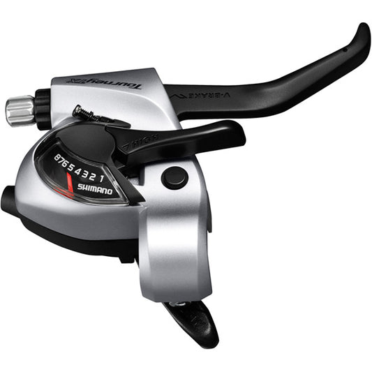 Shimano Tourney / TY ST-TX800 Tourney TX STI lever, 8-speed, silver, right hand