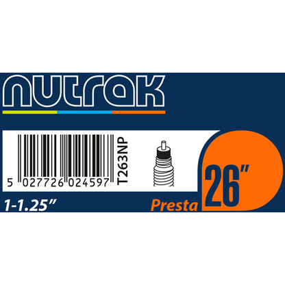 Nutrak Inner Tube 26"