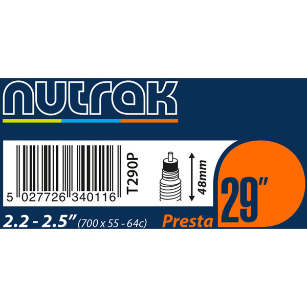 Nutrak Inner Tube 29" Presta or Schrader