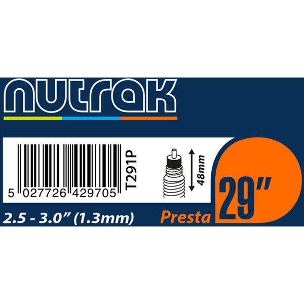 Nutrak Inner Tube 29" Presta or Schrader