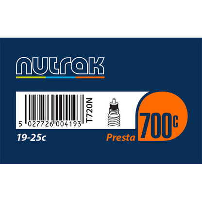 Nutrak Inner Tube 700C Presta or Schrader Valve