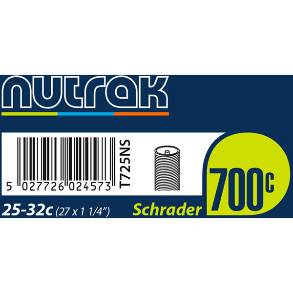 Nutrak Inner Tube 700C Presta or Schrader Valve