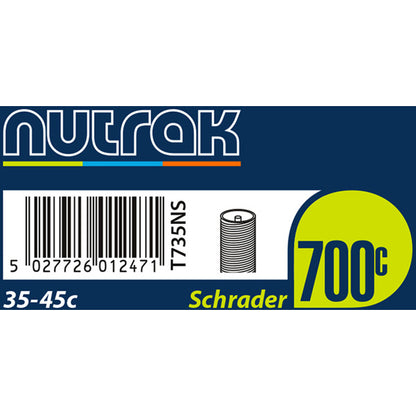 Nutrak Inner Tube 700C Presta or Schrader Valve