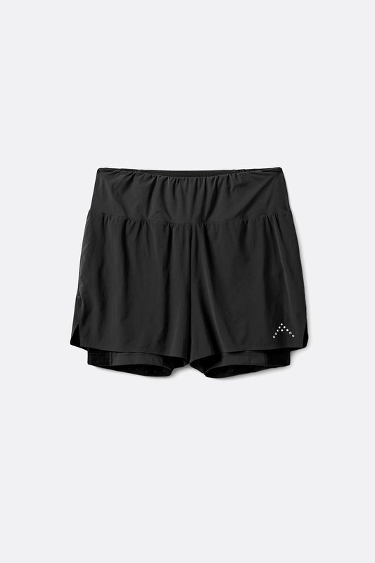 Talus 2 in 1 Shorts - Ebony