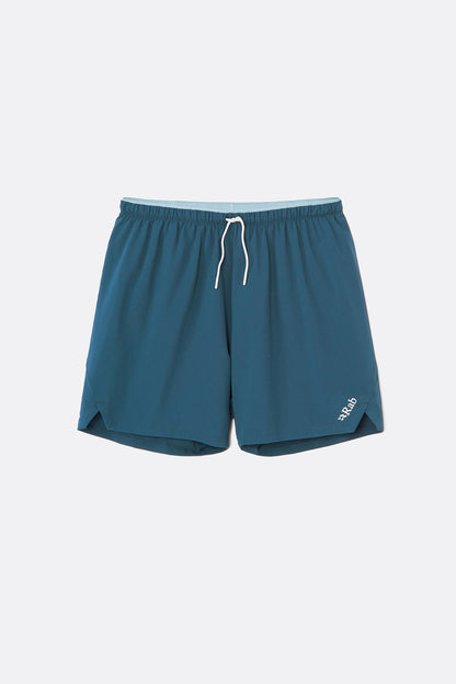 Talus Active Shorts - Tempest Blue