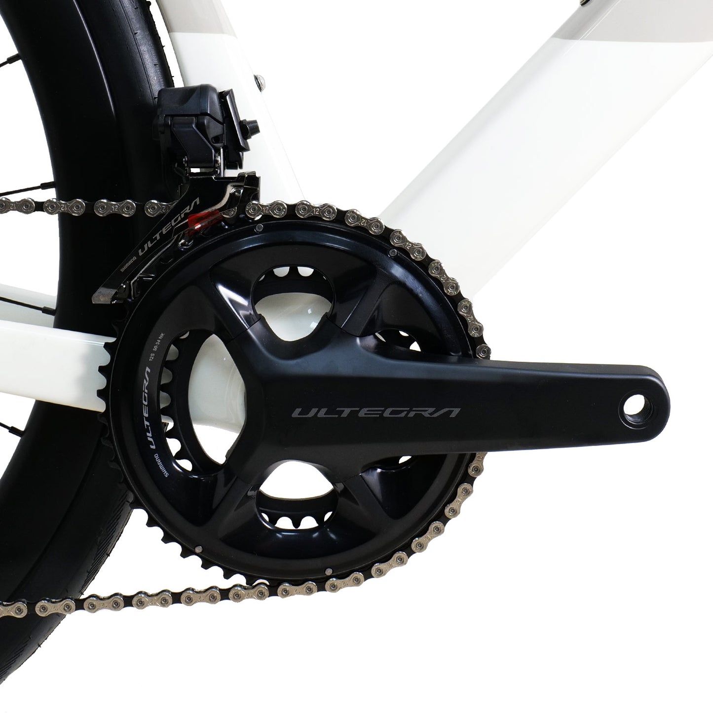 Cinelli Aeroscoop Ultegra Di2 Coral White Bike