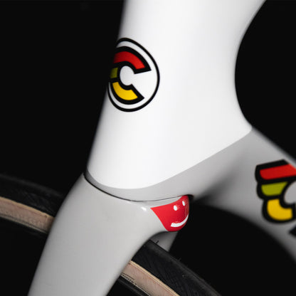 Cinelli Aeroscoop Ultegra Di2 Coral White Bike