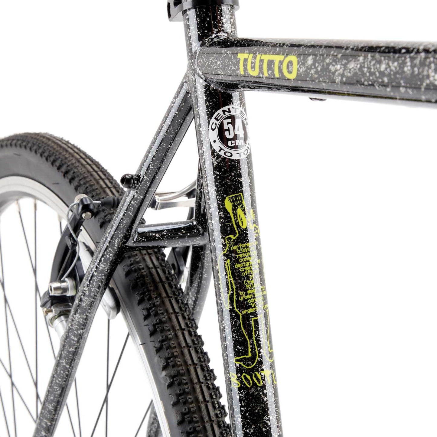 Cinelli Tutto Plus Mutant Silver Flat Bar Bike
