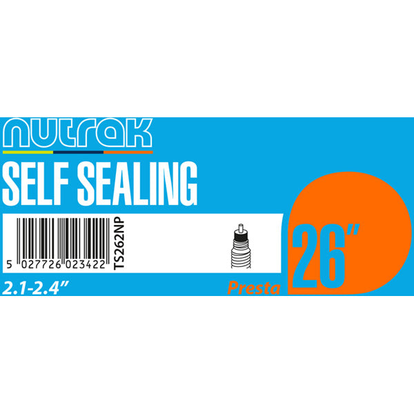 Nutrak Inner Tube Self-sealing Presta or Schrader