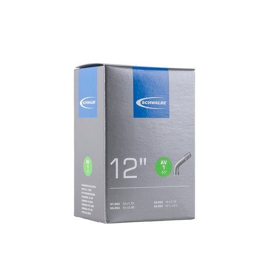Schwalbe 12.5x1.75 Tube with 45 degree car valve