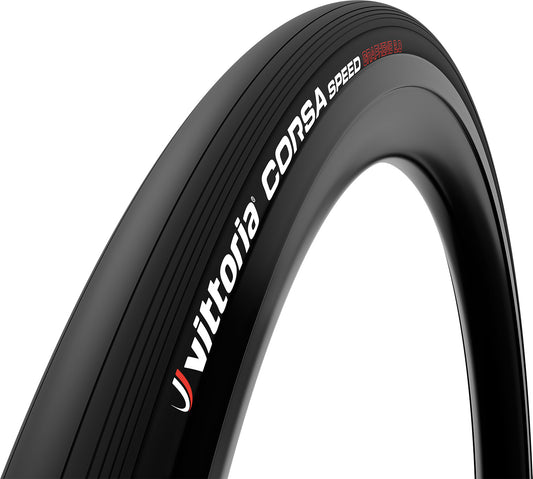 Vittoria Corsa Speed 700x23c TLR Full Black G2.0 Tubeless Ready Tyre