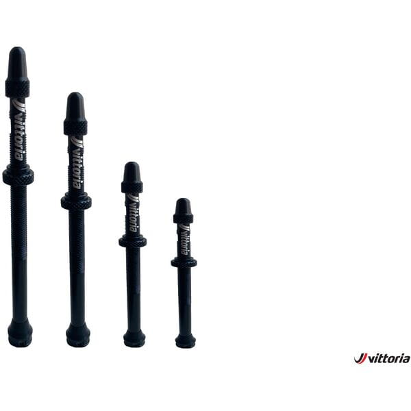 Vittoria Multiway tubeless valve alloy black 60mm (2 pcs)