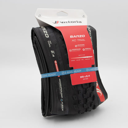 Vittoria Barzo 27.5x2.25 XC Trail Full Black G2.0 Tyre