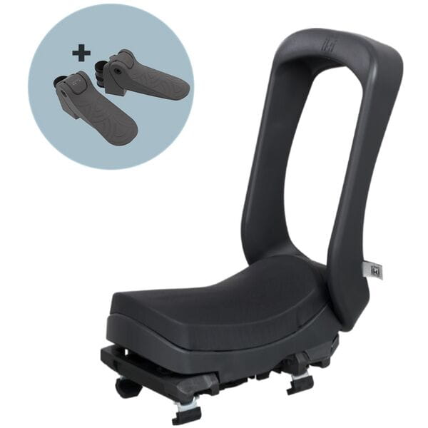 Urban Iki Junior Seat with Carrier Mount - Bincho Black / Bincho Black