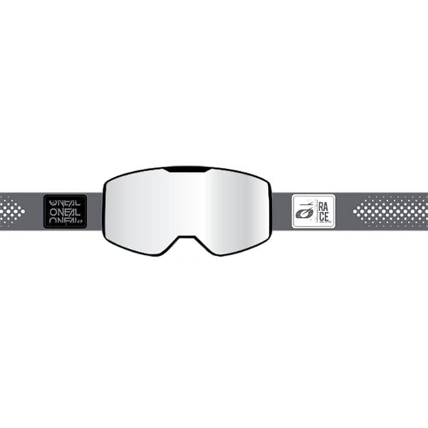 Oneal B-20 Goggle STATIC Grey - silver mirror