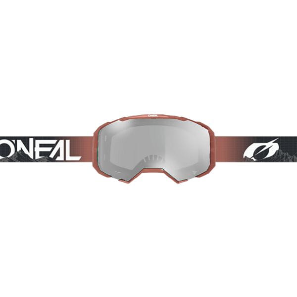 Oneal B-20 Goggle COVERT Black/Red - clear