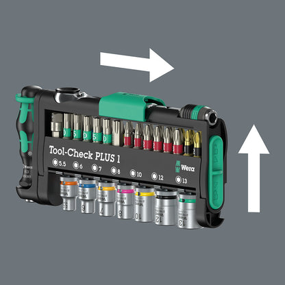 Wera Tools Tool Check Plus 2 Set, 39 Pieces