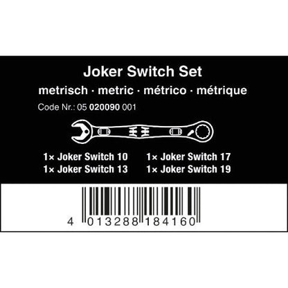 Wera Tools 6001 Joker Switch 4 Set