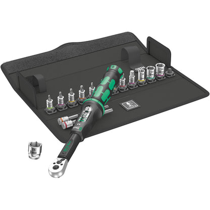 Wera Tools Bicycle Torque Set 1 And Zyklop Socket Set 16pcs