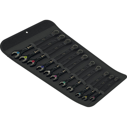 Wera Tools 6000 Joker Ratcheting Wrench Set 11pcs Black Edition